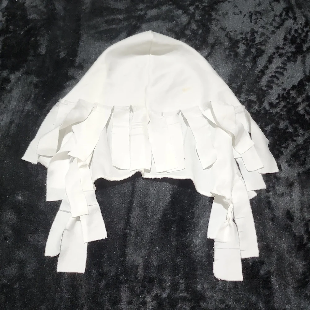Kid's White Mummy Costume Set M